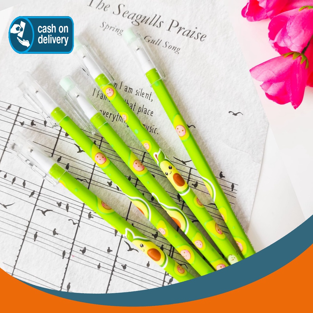 

PULPEN BISA DIHAPUS ODEMEI ALPUKAT PEN ALAT TULIS BOLPOIN UNIK IMUT MURAH PEN GEL BUAH LUCU MURAH PENA