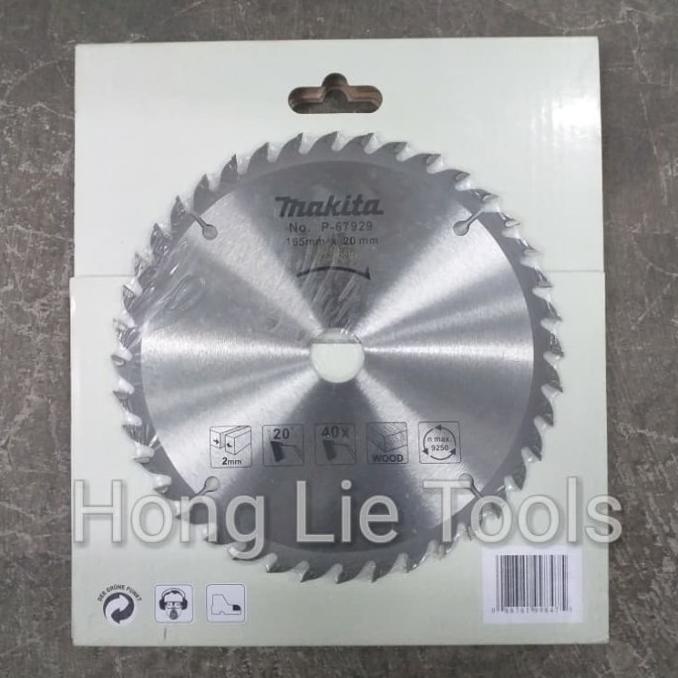 Makita TCT Saw Blade 6" x 40 T (Mata Potong Kayu / Gergaji Circle Saw) honglie77 Ayo Beli
