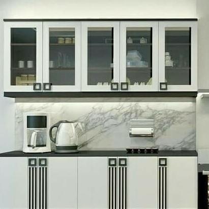 LEMARI SAYUR DAPUR / KICEN SET ATAS DAPUR 5 PINTU
