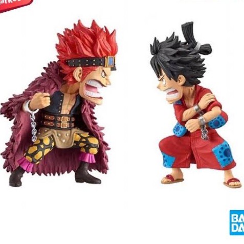 Figure WCF Wano vol.5 set Luffy n Kid banpresto (One piece)