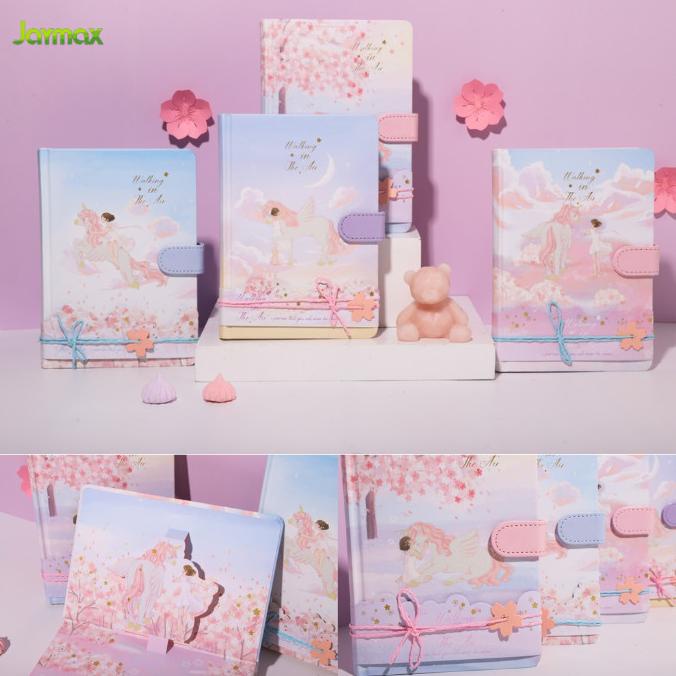 

MAGNETIC NOTEBOOK A DAY WITH UNICORN / DIARY JURNAL AGENDA BUKU TULIS