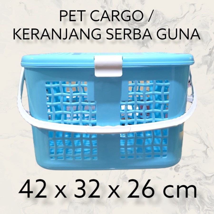 pet cargo Keranjang Rio Besar Kranjang Kucing Pet Carier Canelbox