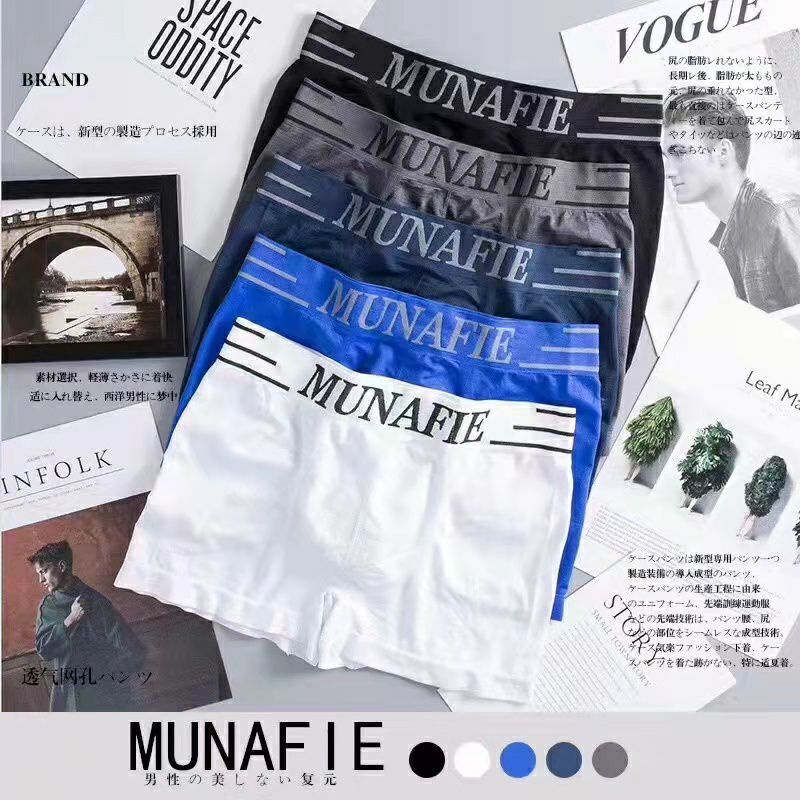 CELANA DALAM PRIA MUNAFIE BOXER PAKAIAN DALAM PRIA MODERN ISI 1 ORIGINAL 100%