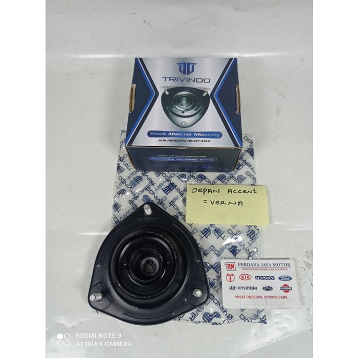 [BISA COD] Karet Support Mounting Shockbreaker Depan Hyundai Accent Verna Avega - Perlengkapan Suku 