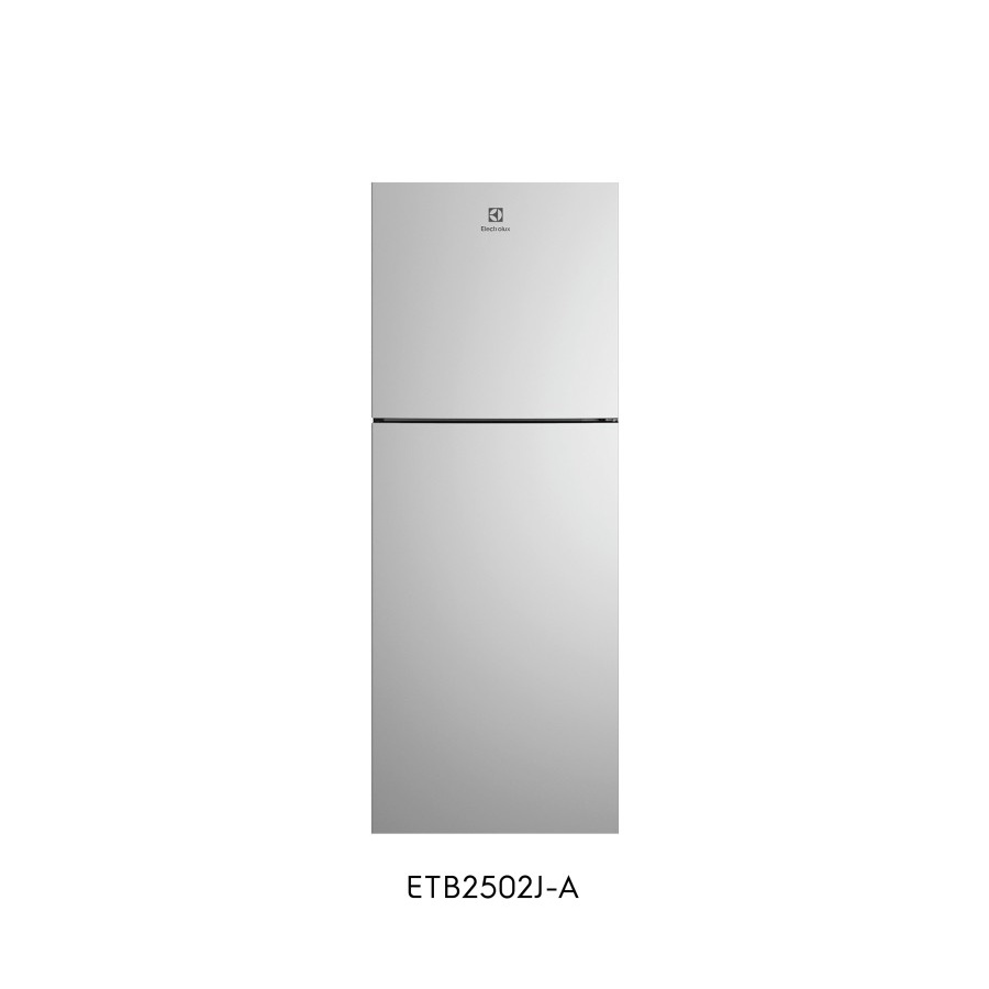 ELECTROLUX KULKAS 2 PINTU ETB 2502 JA/ETB-2502JA 225 LITER SILVER GARANSI RESMI
