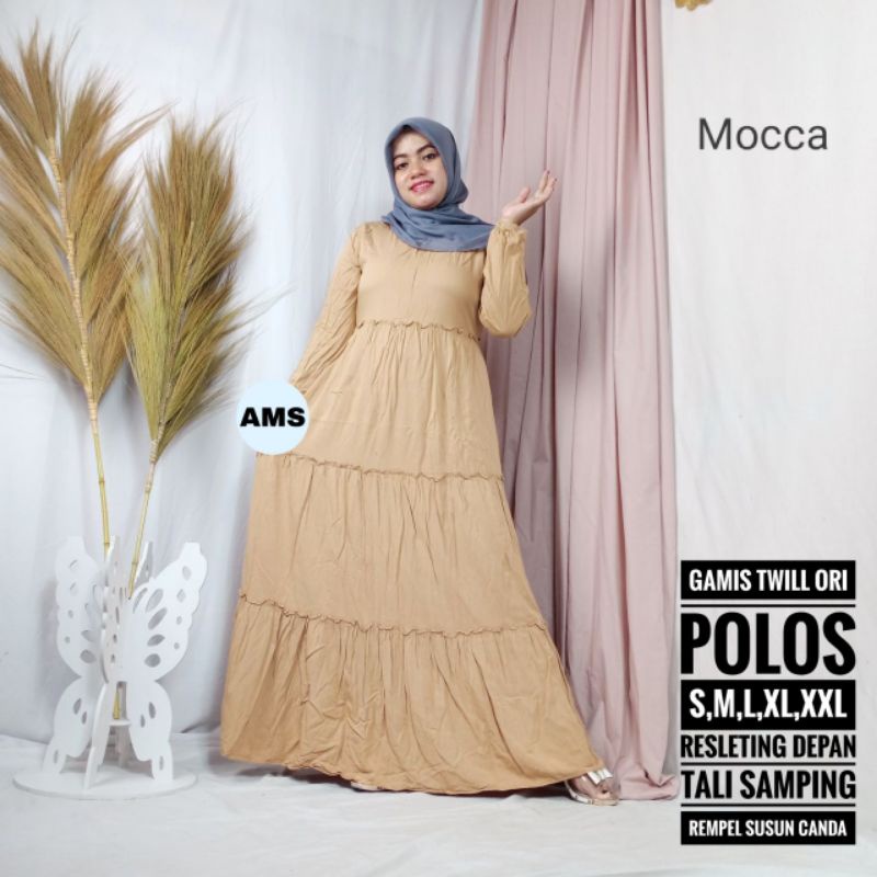 Gamis Twill Ori Polos