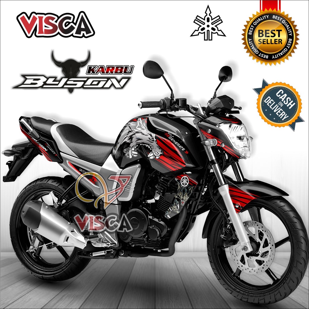 DECAL BYSON KARBU DECAL BYSON FULL BODY STIKER BYSON KARBU FULL BODY STRIPING BYSON KARBU VARIASI