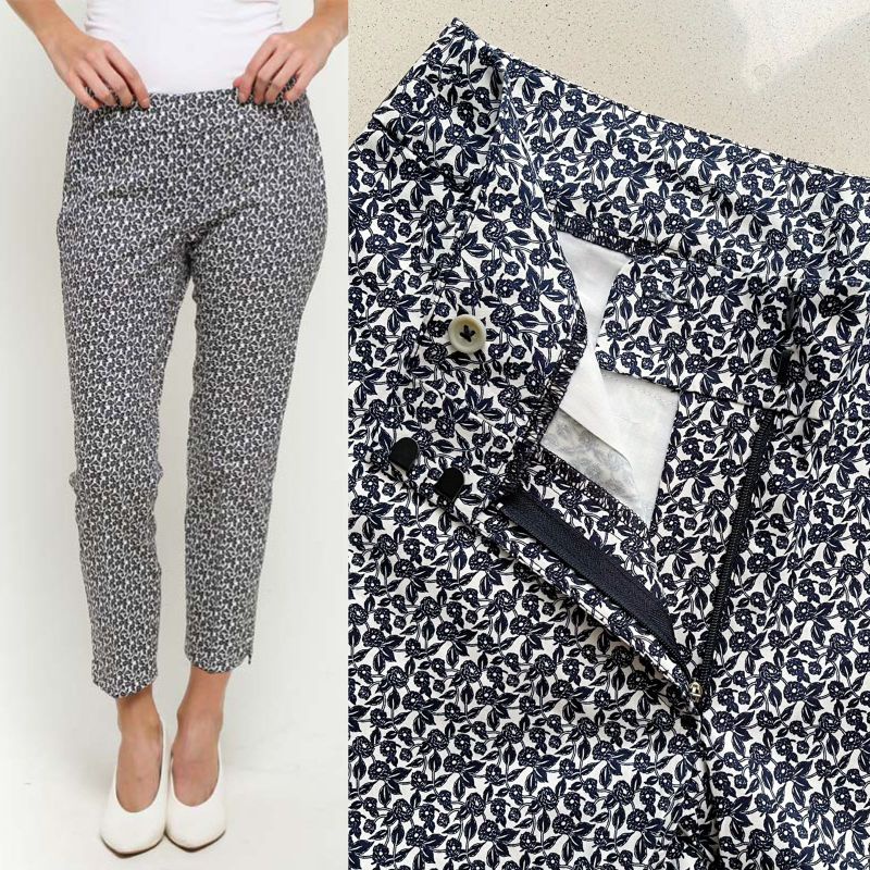 Ann T*ylor full print pants
