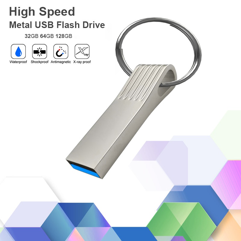 2tb Kapasitas Besar USB 2.0 Flash Drive Kecepatan Tinggi 1TB Memory Stick Metal Anti Air Pen Drive