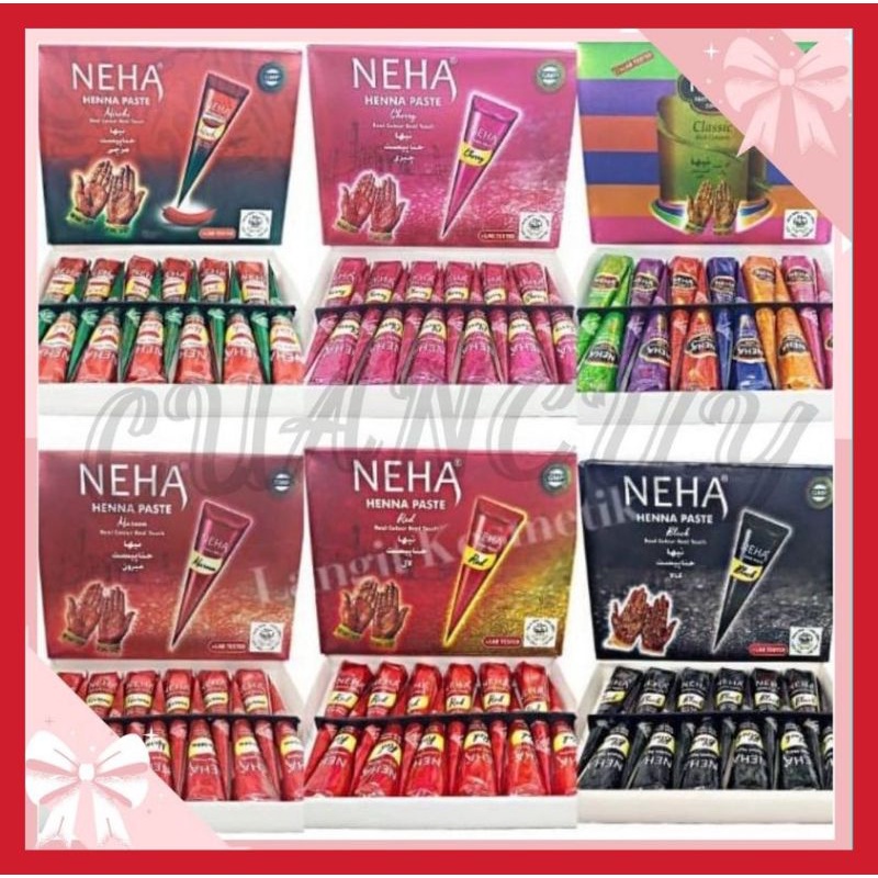 Neha (Hena Paste Colour) Pacar Kuku Halal
