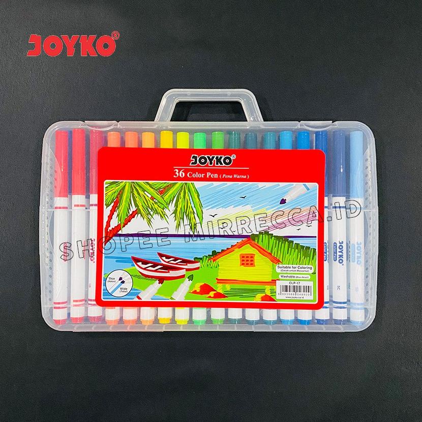 

36 PCS SPIDOL WARNA JOYKO CLP-17 TERLARISS...,,,,,