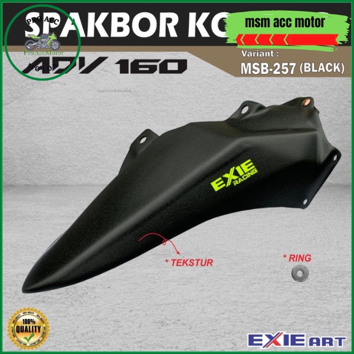 Spakbor Kolong Hugger ADV 160 PCX 160 Bahan ABS Berkualitas Premium (pro acc motor)