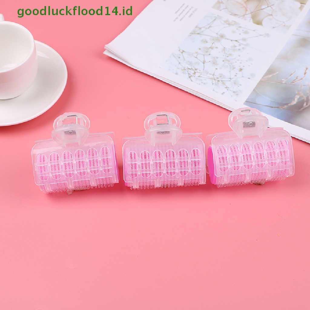 [GOOGFOUR] 3pcs Magic hair curlers rollers hairdressing Alat Pengeriting styling Rambut Tidur [TOP]