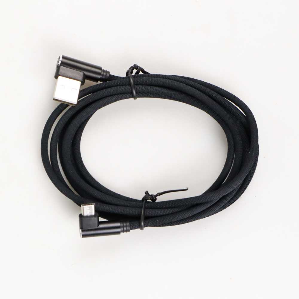 ( 100% BARANG ORI ) Kabel Charger L Shape 90 Degree Micro USB - LX1