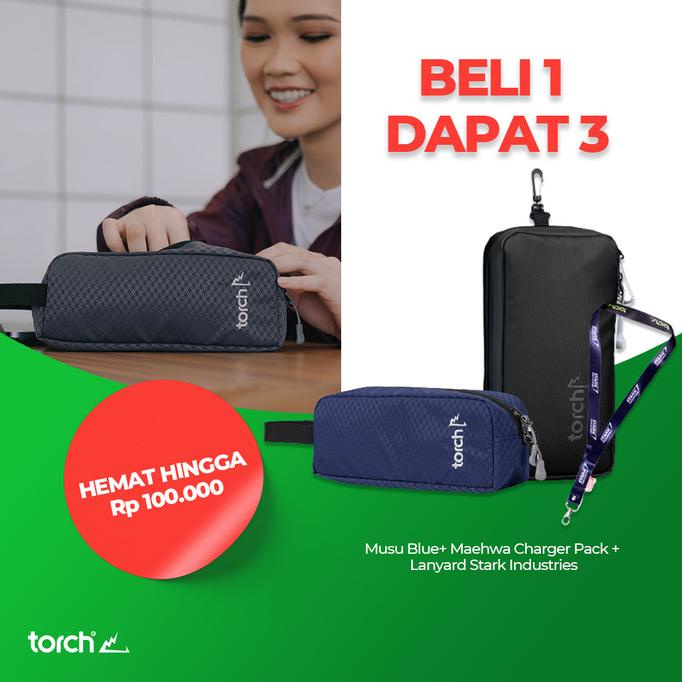 

Torch Bundling 200K DAPAT 3 Charger Pack + Stationery Pack + Lanyard