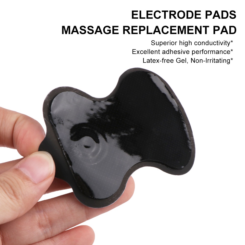 【10 PCS】Alas Tempel Elektroda/Akupuntur Elektroda Pad/Gel Healthy Pad/Alas Pijat Otot Akunpuntur