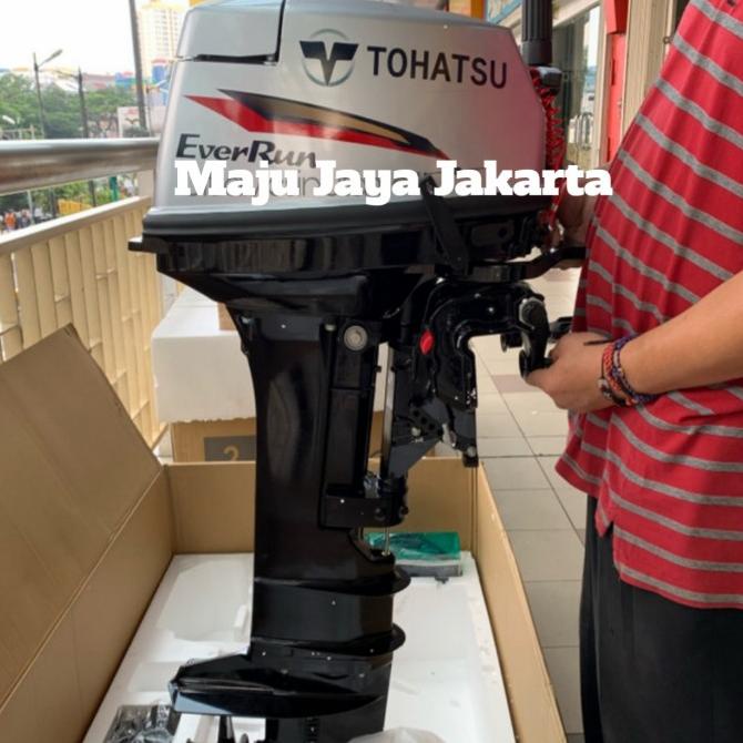 Jual Mesin Tempel Outboard 18Hp Tohatsu Mx 18 E2L Mesin Kapal 2Tak