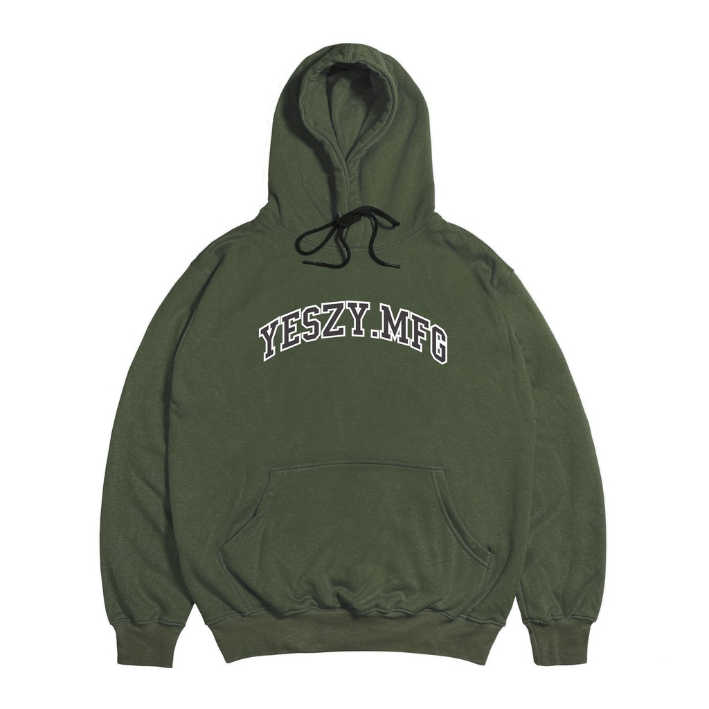 YESZY.MFG Hoodie Dark Olive Almighty F.BW