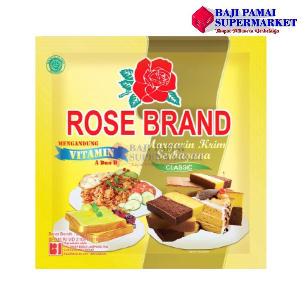 

Rose brand margarine 200 gr