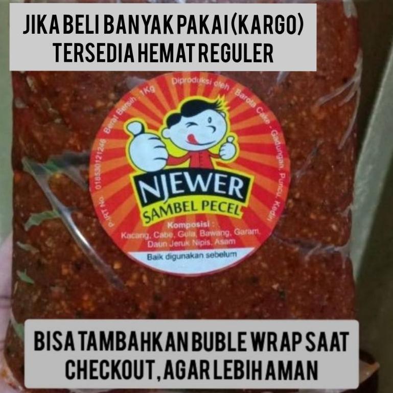 

ㅕ Sambel Pecel NJEWER khas Kediri KARGO HEMAT [1kg] ✎