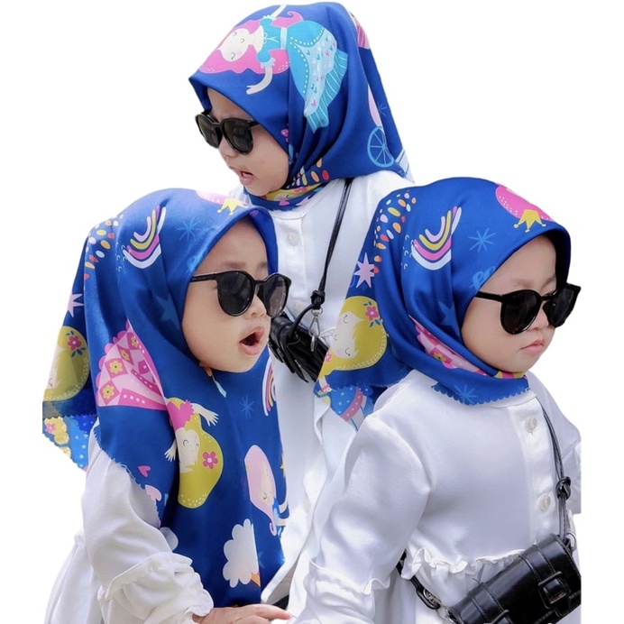 VOAL PRINTING INSTANT MOTIF PRINCESS / VOAL PRINTING ANAK / VOAL PRINTING KIDS / HIJAB INSTANT ANAK