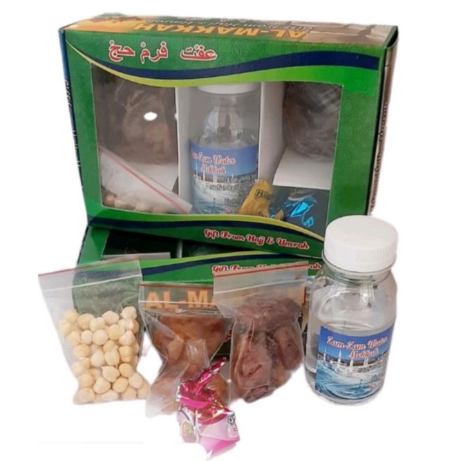 

Paket Oleh-Oleh Haji Dan Umroh / Paket murah Oleh-Oleh Haji Dan Umroh / Souvenir / Paket A