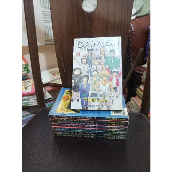 komik gamon the demolitionman 1-9 tamat