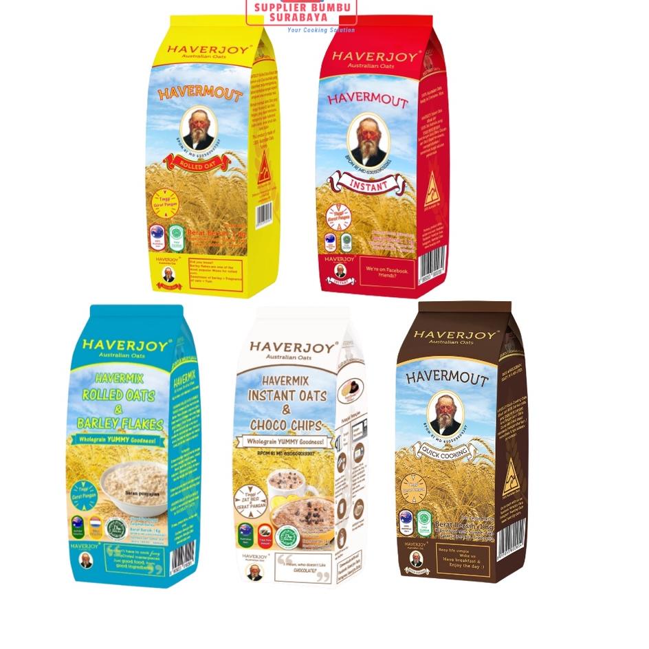 

✿ Haverjoy - Havermout Australian Oats / Oatmeal All Variants 1Kg ㊟