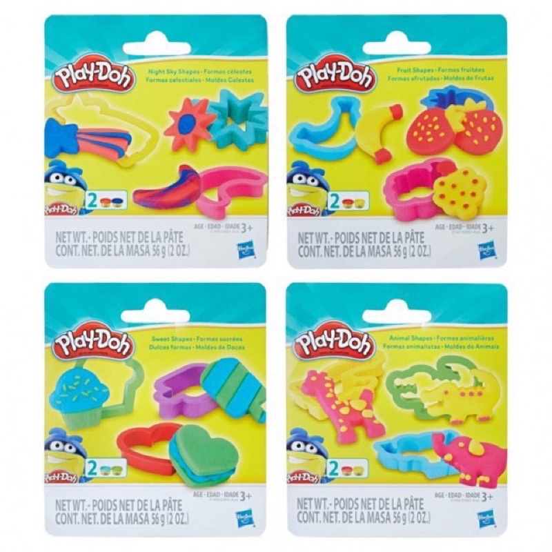 PlayDoh Value Set Cetakan Play-Doh Include 2 Can Refill