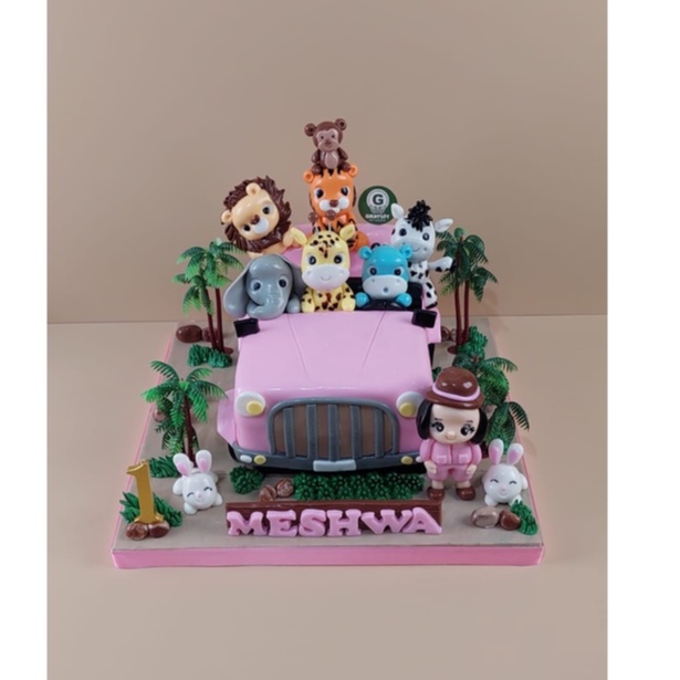 Jual KUE ULANG TAHUN MOBIL SAFARI UK 20CM | Shopee Indonesia