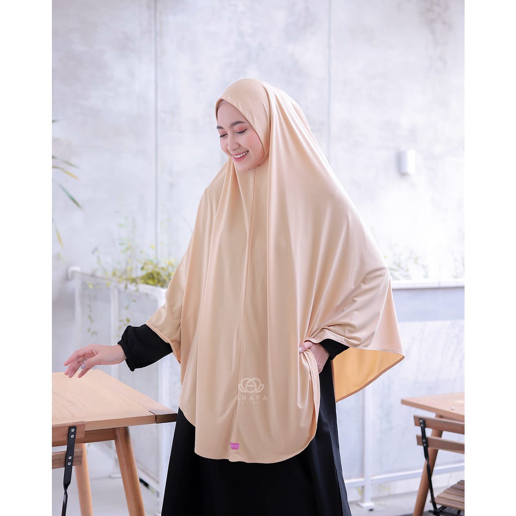 ARAFA HIJAB - KHIMAR LIVIA SIZE XL - HIJAB INSTAN BY ARAFA HIJAB