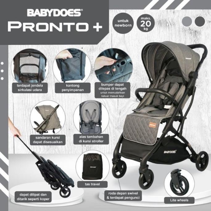 Stroller Babydoes Pronto+ / Stroller Bayi Babydoes