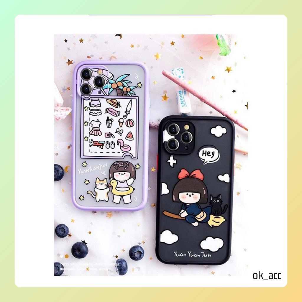 Case Karakter casing unik FM for Samsung A01 Core A02 A02s A03s A10 A10s A11 A20 A20s A21s A30 A30s A32 A50 A50s A51 A52 A72 A74 M02 M02s M10s M11 J2 Prime 5G