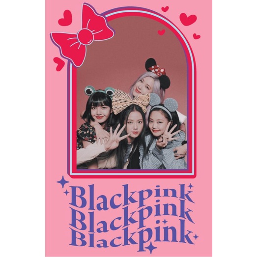 paket hiasan dinding blackpink