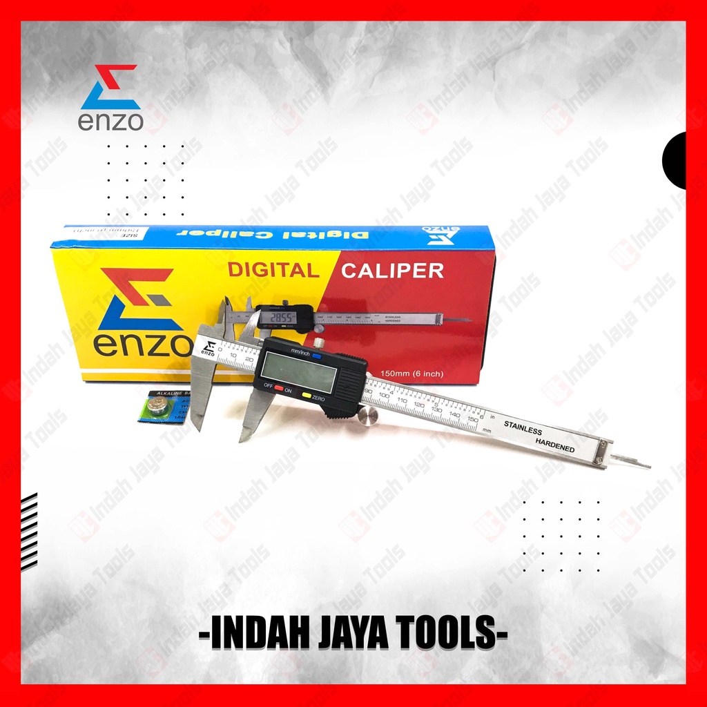 ENZO Sigmat Digital 6 Inch - Jangka Sorong Digital Vernier Caliper