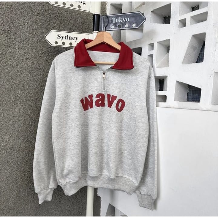 Sweater Wanita Berkualitas - Wavo colar