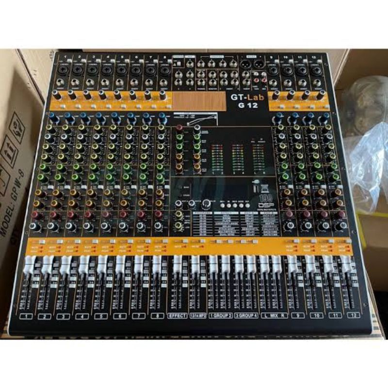 Mixer Audio GT LAB 12 Channel Original GT-Lab TERBAIK