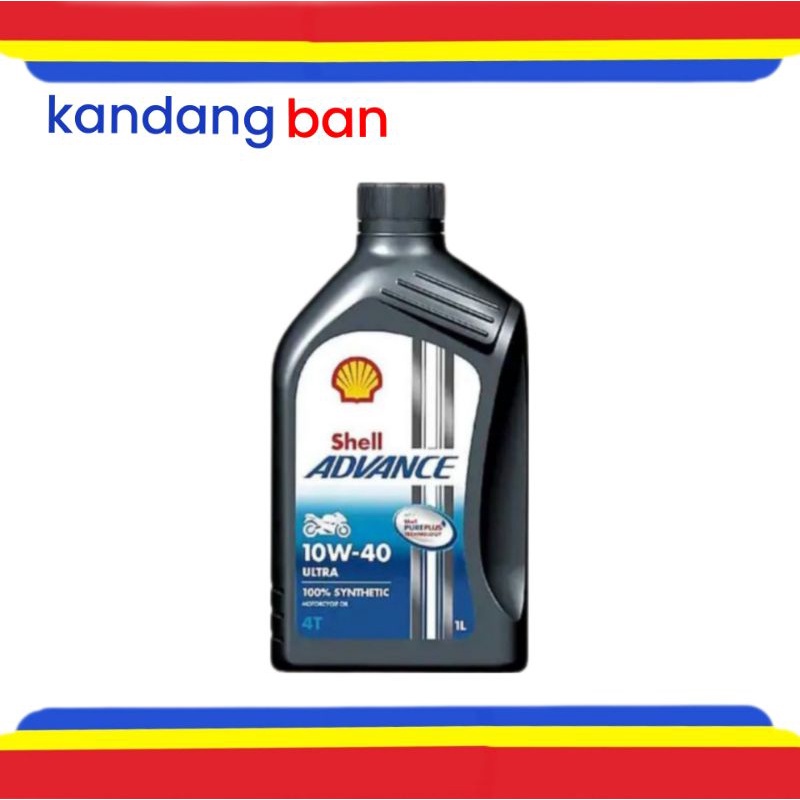 OLI SHELL ADVANCE ULTRA 4T 10W-40 1L FULL SYNTHETIC