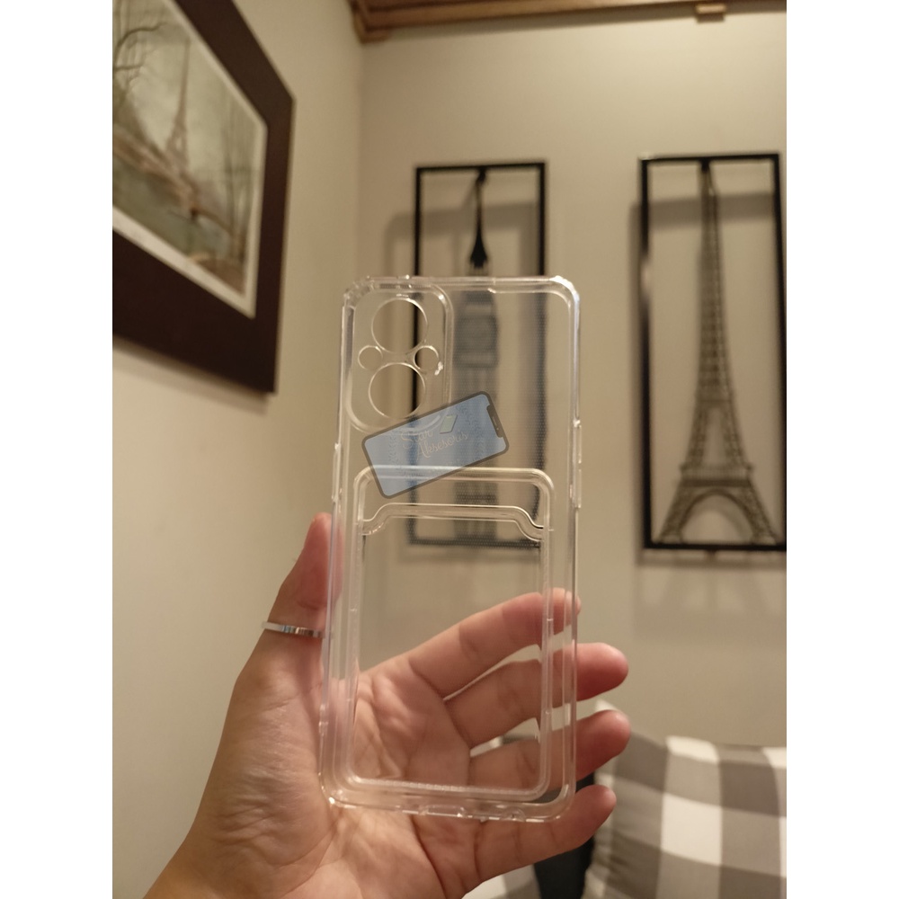 Case Clear Card Ultra Thin Soft Case Oppo Reno 7Z Case Reno7 Z 5G Case