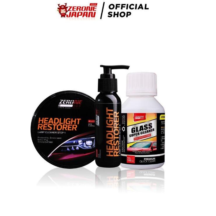 New Promote Zerone Japan Mobil Terbaik Pengkilap Lampu Headlamp Pembersih Jamur Kaca Kerak