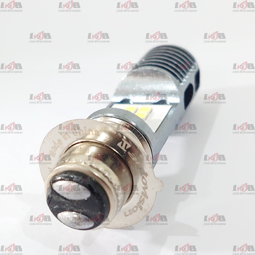 Autovision Headlamp LED H6 M5 10W AC DC Nitro Combo Lampu Sorot Depan