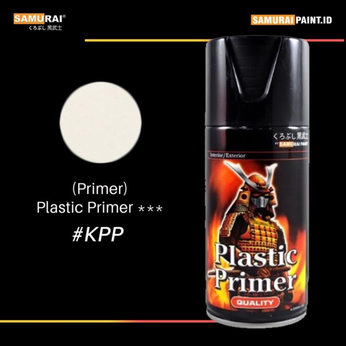 Samurai Paint Plastic Primer Kpp Primer #Original