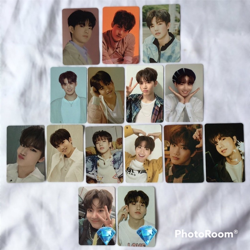 (SERBA 10k) photocard album junkyu chapter 1 2 3 full album