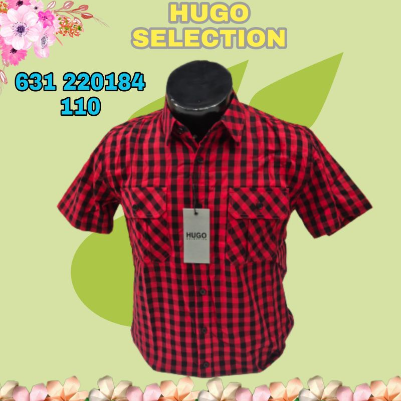 kemeja hugo selection aneka motip n corak