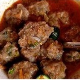 

baso Aci tulang rangu isi 6 buah + toping komplit