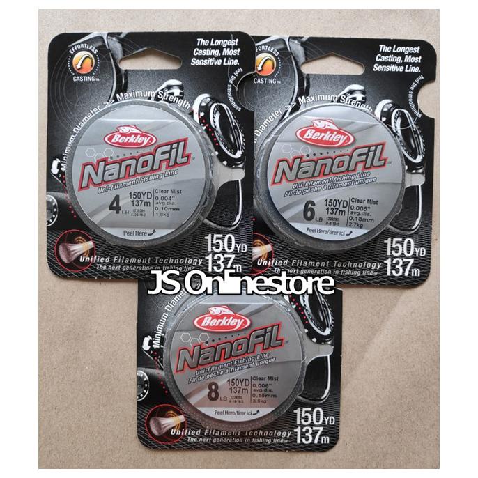 [Bayar DiTempat] Senar Pancing Berkley Nanofil