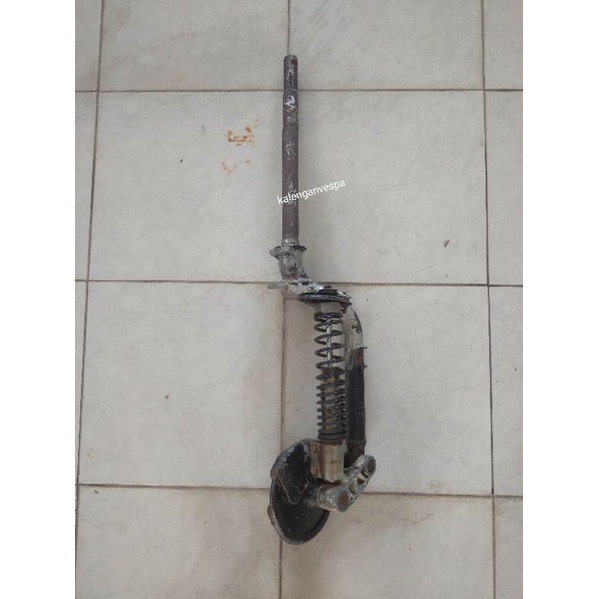 fork pork set vespa excel pxe spartan ori copotan