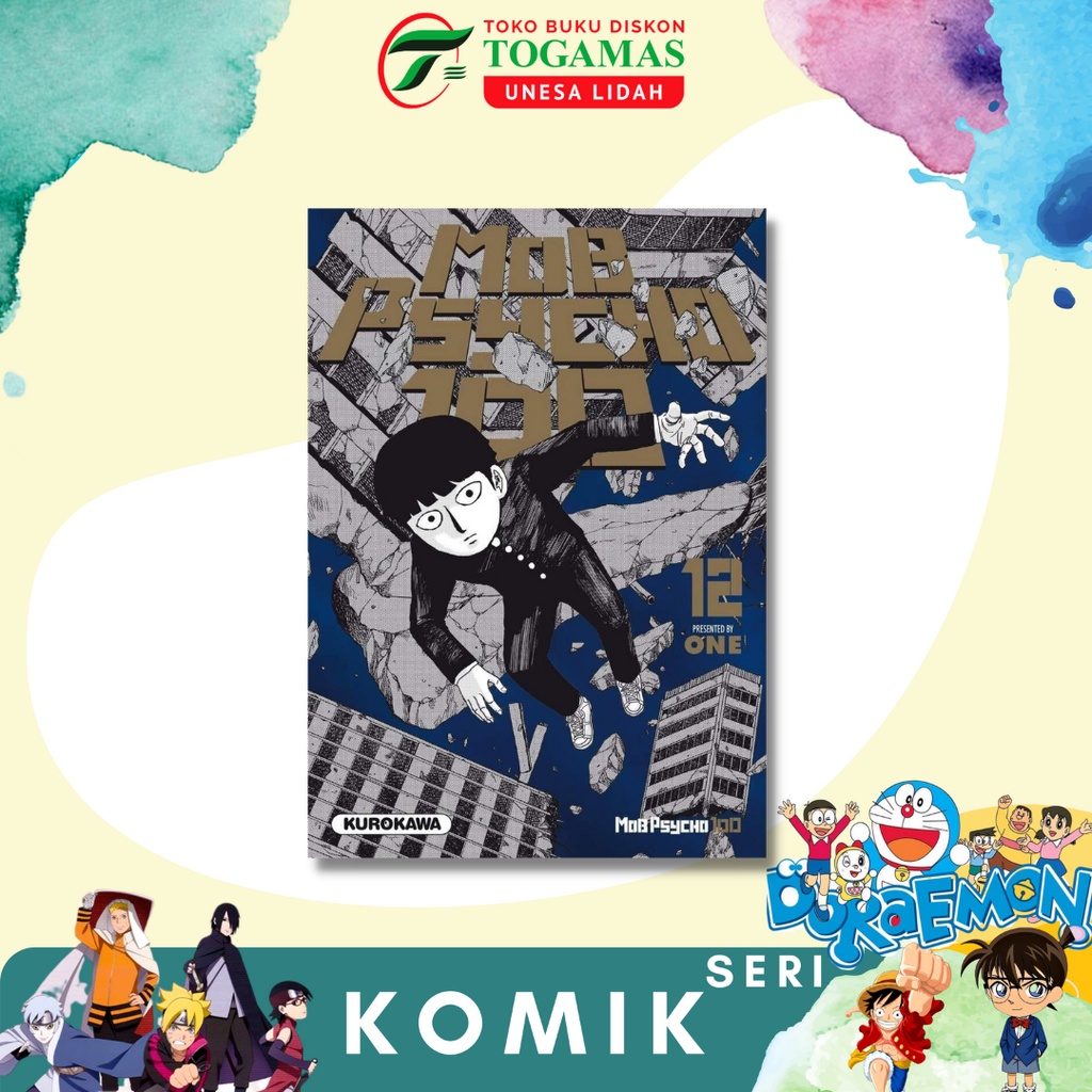 KOMIK- SERI MOB PSYCHO 100 01, 02, 03, 04, 05, 06, 07, 08, 09, 10, 11, 12, 14 KARYA ONE