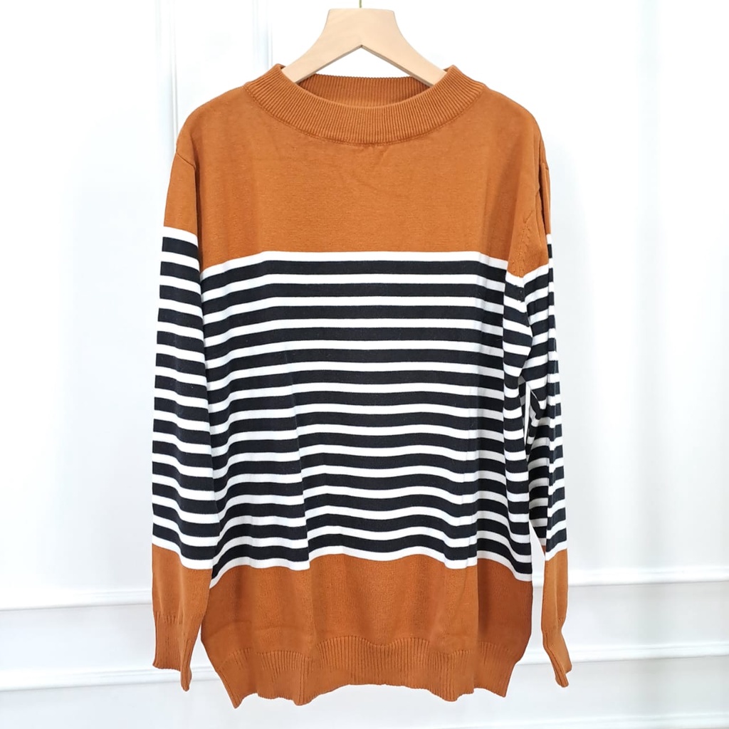 Kara Sweater Blouse Rajut - Atasan Rajut Cotton Knit Premium Wanita (316)