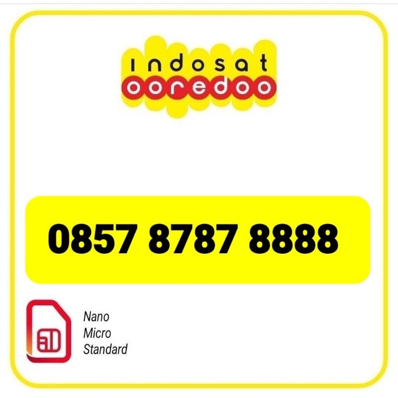 nomor Im3 cantik kwarted 8888,085 78787 8888,085787878888